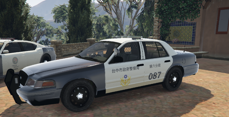 210f73 9453taiwan police car